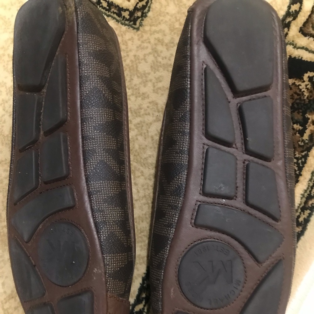 MICHAEL KORS SIZE 10 FLATS BROWN - Picture 3 of 10